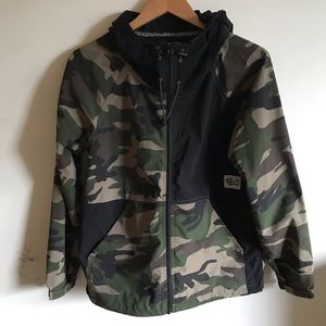 Waterproof camo jacket